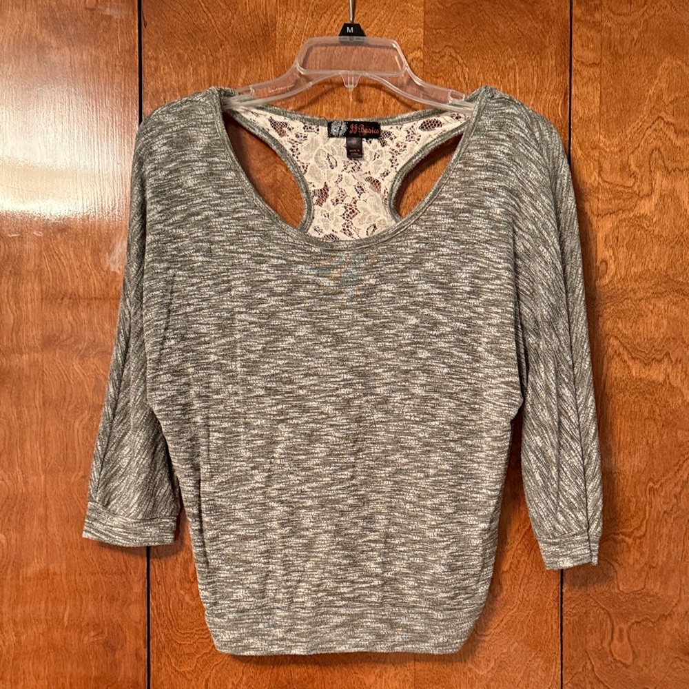 Gray Women's Top